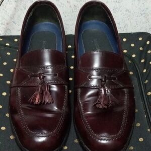 Bostonian Dark Burgundy Tassel Loafers